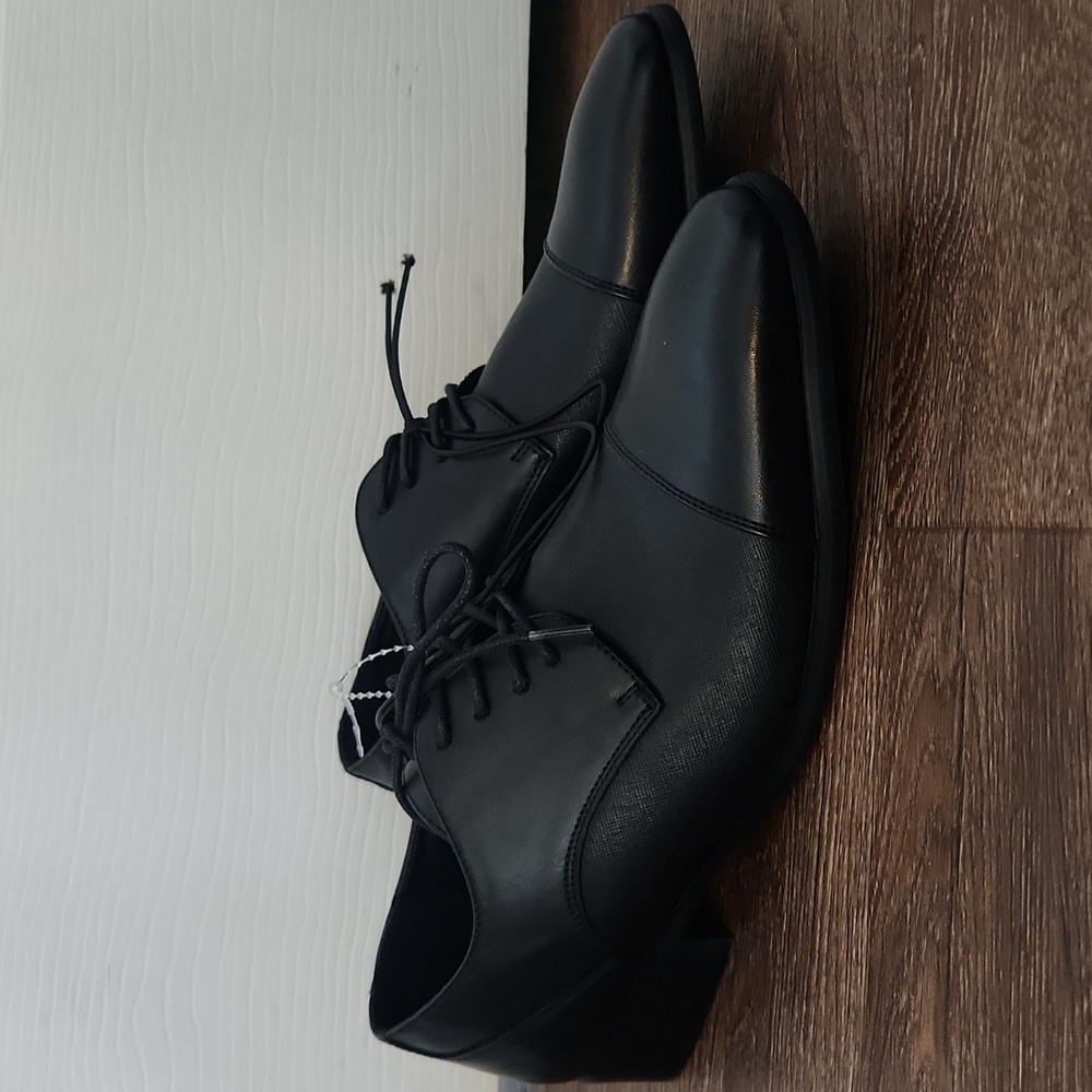NEW Calvin Klein Mens Black Oxford, size 7.5
